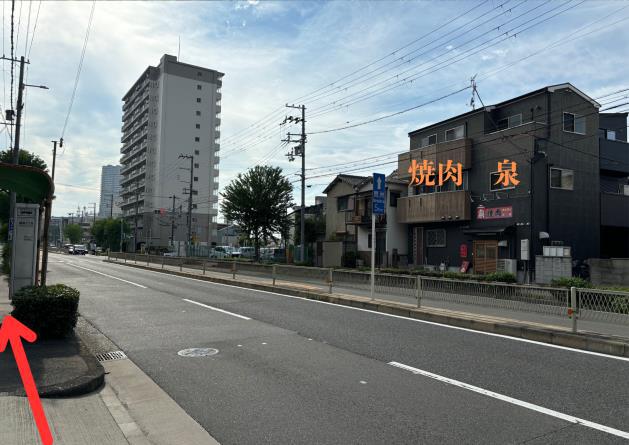 伝法駅からかすが整骨院のルート案内写真5