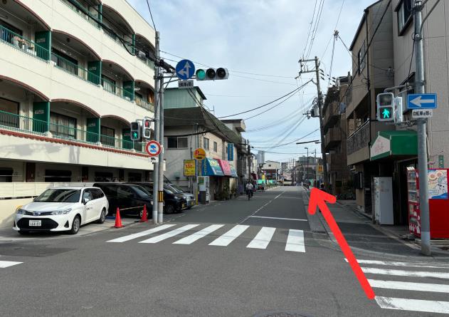伝法駅からかすが整骨院のルート案内写真7