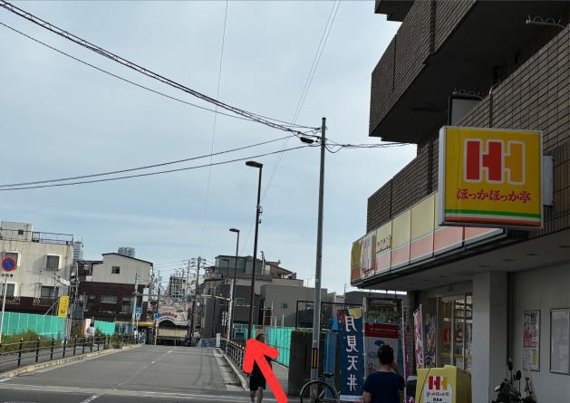 伝法駅からかすが整骨院のルート案内写真8