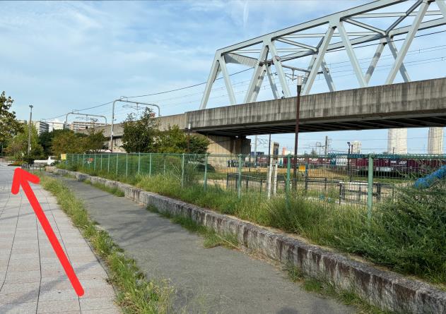 ユニバーサルシティ駅・ユニバーサルシティーウォーク周辺からかすが整骨院のルート案内写真3